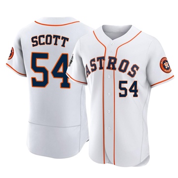 Tayler Scott Men's Authentic Houston Astros White 2022 World Series Home Jersey