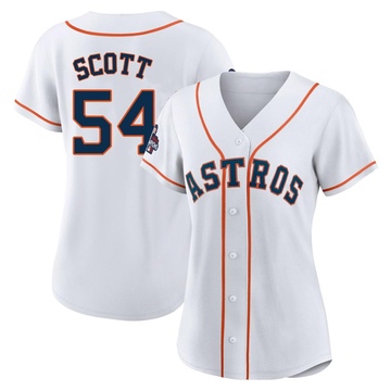 Tayler Scott Women's Authentic Houston Astros White 2022 World Series Champions Home Jersey