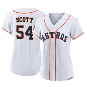 Tayler Scott Women's Authentic Houston Astros White 2022 World Series Home Jersey