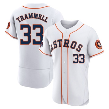 Taylor Trammell Men's Authentic Houston Astros White 2022 World Series Champions Home Jersey