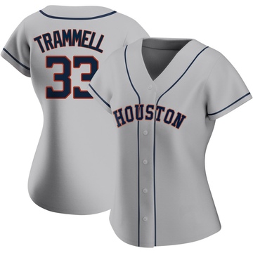 Taylor Trammell Women's Authentic Houston Astros Gray Road 2020 Jersey