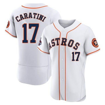 Victor Caratini Men's Authentic Houston Astros White 2022 World Series Champions Home Jersey