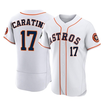 Victor Caratini Men's Authentic Houston Astros White 2022 World Series Home Jersey