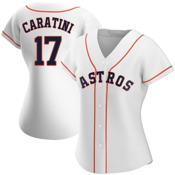 Victor Caratini Women's Authentic Houston Astros White Home Jersey