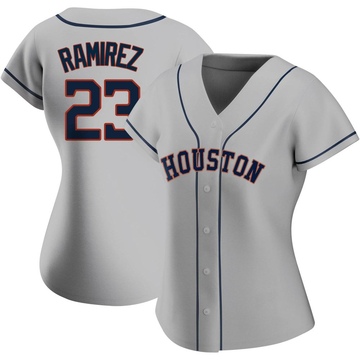 Yeuris Ramirez Women's Authentic Houston Astros Gray Road 2020 Jersey