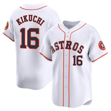 Yusei Kikuchi Men's Limited Houston Astros White Home Jersey