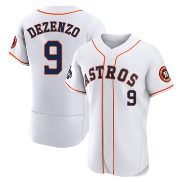 Zach Dezenzo Men's Authentic Houston Astros White 2022 World Series Champions Home Jersey