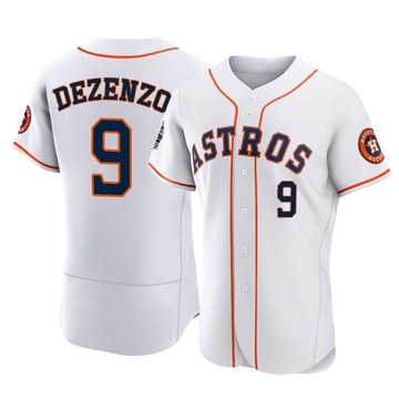 Zach Dezenzo Men's Authentic Houston Astros White 2022 World Series Home Jersey