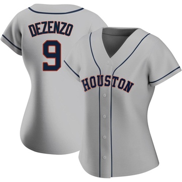 Zach Dezenzo Women's Authentic Houston Astros Gray Road 2020 Jersey