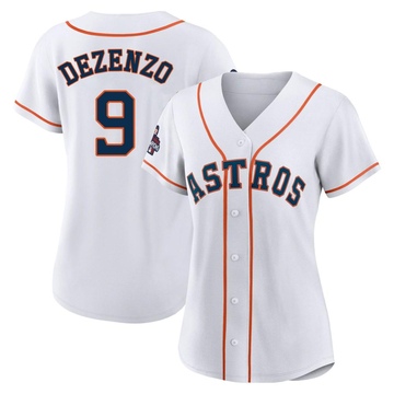 Zach Dezenzo Women's Authentic Houston Astros White 2022 World Series Champions Home Jersey