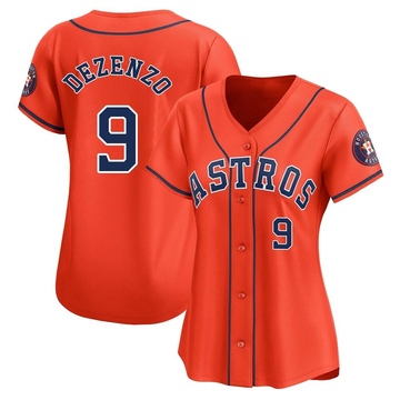 Zach Dezenzo Women's Limited Houston Astros Orange Alternate Jersey